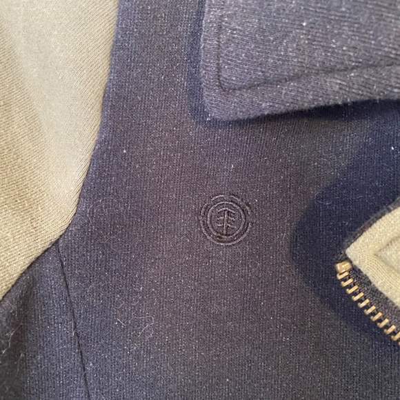 Element Zip Down Women’s Fitted Black and Green Jacket Size S/P - Picture 5 of 8